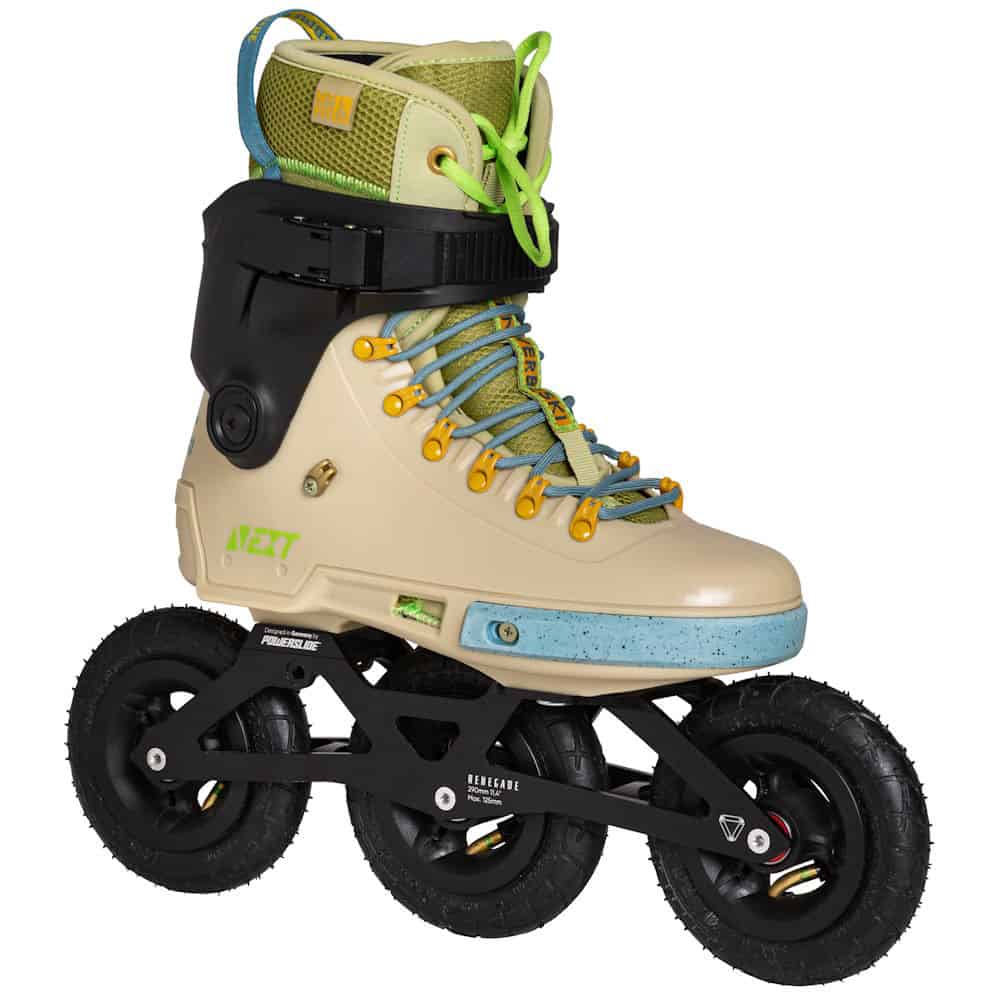 POWERSLIDE Next Renegade Werbeski Pro 125 SUV | Forest | Trinity X | Offroad Inlineskates