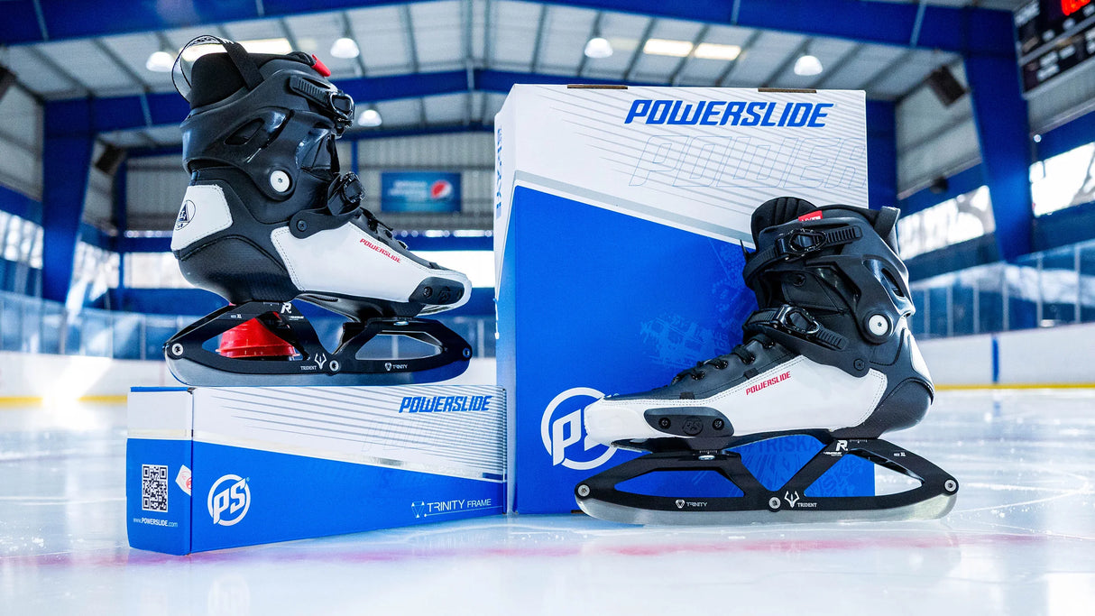 SKA120016 POWERSLIDE Trident Trinity Ice Blades | Powerslide Schlittschuhkufen für Trinity Inlineskates Schlittschuhkufen für Inliner Inlineskates Schlittschuhkufen Kufen Iceblades Rollerblades convertible ice blades Klassische Schlittschuhe Kids Ice Skates Größenverstellbare Schlittschuhe für Kinder Weihnachten Klassiche Schlittschuhe Erwachsene Eiskunstlauf Klassisch Schlittschuhe Schlittschuhe für Kinder Kinder Erwachsene Größenverstellbar Größenverstellbare Schlittschuhe Größenverstellbare Schlittschuhe