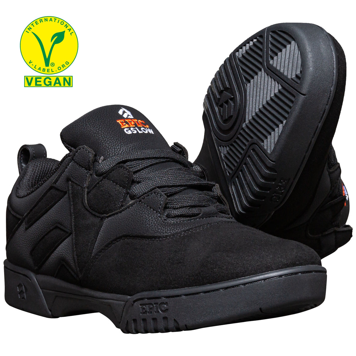 SKA140011 EPIC Raven Grindschuhe Low-Cut Sneaker Grindshoes Grindschuhe Sneaker Black & Grey Grindschuhe Grindschuhe Grindshoes Grind Schuhe Grind Shoes Soapschuhe Soap Schuhe Soapshoes Soap Shoes Seifenschuhe Slideschuhe Slideshoes Rutschschuhe Rutsch Schuhe Slide Shoes Slide Schuhe Inliner Schuhe Inlineschuhe Inliner Skateschule und Skateshop Weil am Rhein SkaMiDan Lörrach Freiburg Basel Deutschland Germany