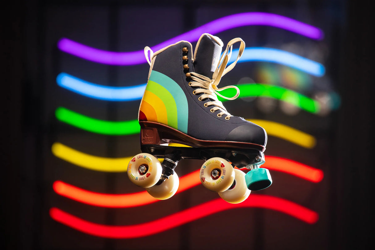 SKA810663 CHAYA Melrose Elite Love is Love Roller Skates Lifestyle Rollschuhe Park Tanz Rollschuhe Barbie Park Quad Skates Roller Skates Lifestyle Rollschuhe Skatepark Rollschuhe Chaya Quad Skates Aggressive Quad Skates Rollschuhe Stunt Rollschuhe Rollkunstlauf Rollschuhe Rollerskates Schwarze Rollschuhe Lifestyle Rollschuhe Roller Skating Quad Skating Skateschule und Skateshop Weil am Rhein SkaMiDan Lörrach Freiburg Basel Deutschland Germany