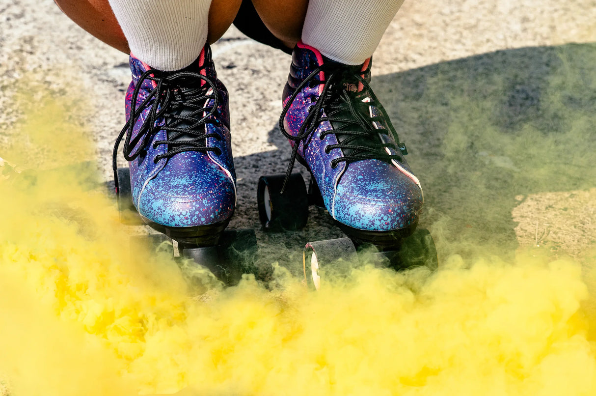 SKA810671 CHAYA Airbrush Roller Skates Lifestyle Roller Skates Rollschuhe Park Tanz Rollschuhe Barbie Park Quad Skates Roller Skates Lifestyle Rollschuhe Skatepark Rollschuhe Chaya Quad Skates Aggressive Quad Skates Rollschuhe Stunt Rollschuhe Rollkunstlauf Rollschuhe Rollerskates Schwarze Rollschuhe Lifestyle Rollschuhe Roller Skating Quad Skating Skateschule und Skateshop Weil am Rhein SkaMiDan Lörrach Freiburg Basel Deutschland Germany