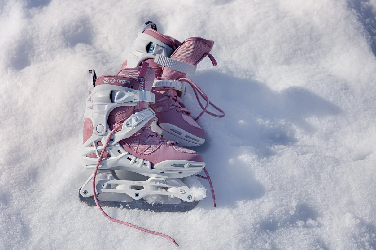 SKA902294 POWERSLIDE Sabres 3 Convertible Ice Blades 3 Pink | Rosa | Schlittschuhkufen für Inlineskates Inliner Schlittschuhkufen Eiskufen für Inlineskates Eiskufen Inliner Eiskufen Rollerblades Eislaufen Schlittschuhkufen Inliner Schlittschuhkufen Iceblades rollerblades ice blades inline skates Inlinskates Triskates Dreiroller Kufen für Inlineskates Schlittschuhkufen für Skates Rollerblades rollerblading convertible ice blades transformer ice blades inline skating inlineksates inline skating ice skating ic