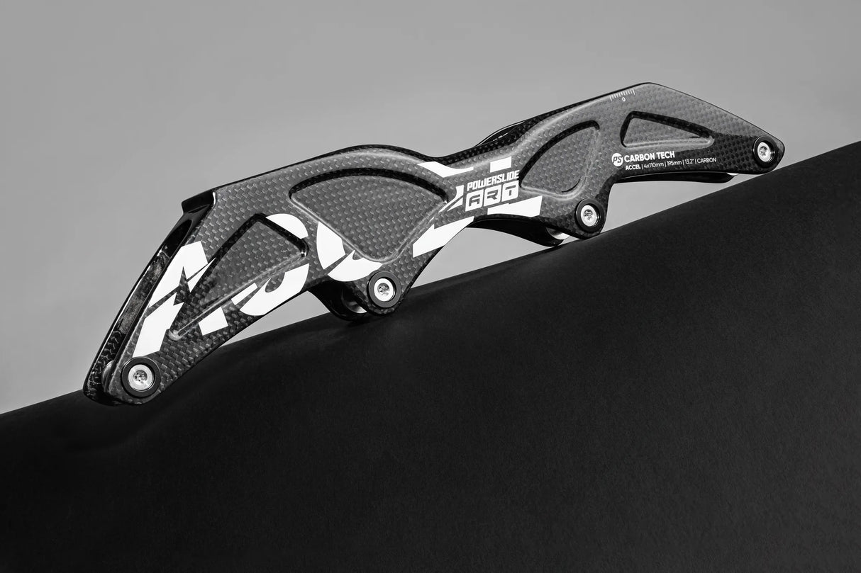 SKA904535 POWERSLIDE ACCEL carbon 13.24x110 Racing Frames | 195mm Dual Point Mounting | Speed Inlineskates | Inline Speed Skating | Inlineskates Trinity X Freestyle Inlineskates Inlineskates Weiß Lila Freestyle Inline Skating Slalom Skating Slalom Schiene Best Freestyle Skate Slalom Skate Powerslide Hardcore Evo Pro 90 2021 Slalom Frame Freestyle Frame Schienen Frames Speed Inline Skating Urban Inlineskates Trinity Trinity X Powerslide Trinity Schienen Trinity Frames Urban Inline Skating Urban Inline Skatin