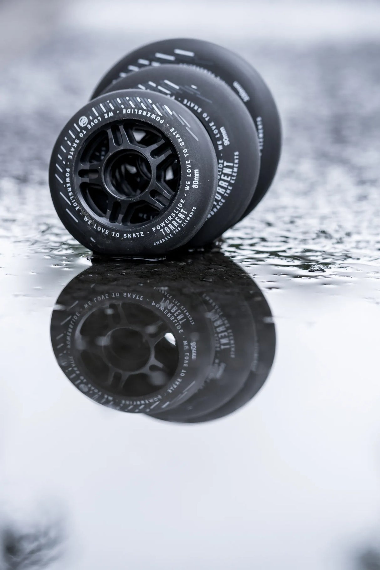 SKA905365 POWERSLIDE Torrent Rain Wheels 80mm 84A 4-Pack Inliner Skateschule und Skateshop Weil am Rhein SkaMiDan