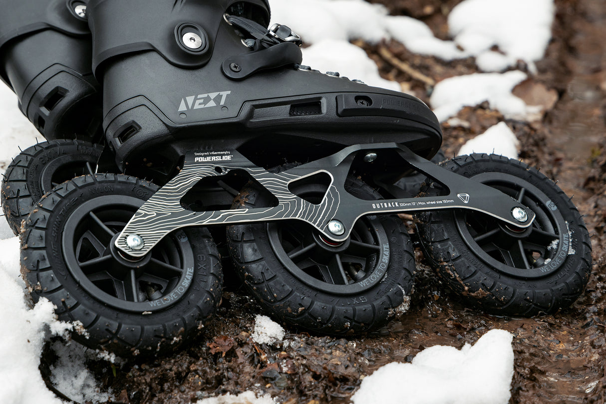 SKA908242 POWERSLIDE Trinity Outback SUV Offroad Frames 3x150 328mm | Trinity X | Offroad Inlineskates Trinity X Offroad Inline Skating Off-road inline skates offroad inliner SUV skates SUV Rollerblades SUV Inlnineskates SUV Air Wheels Air Rims Air Tire Off-Road Skating SUV Skating Off road inline skating off road blading Urban Inlineskate Fitness Inlineskates Inlineskates Sport Inline Skates Rollerblades Urban Inline Skating Urban Inline Skating Freeskates Trainng Skates Strecken Skates Trinity Skates Eins