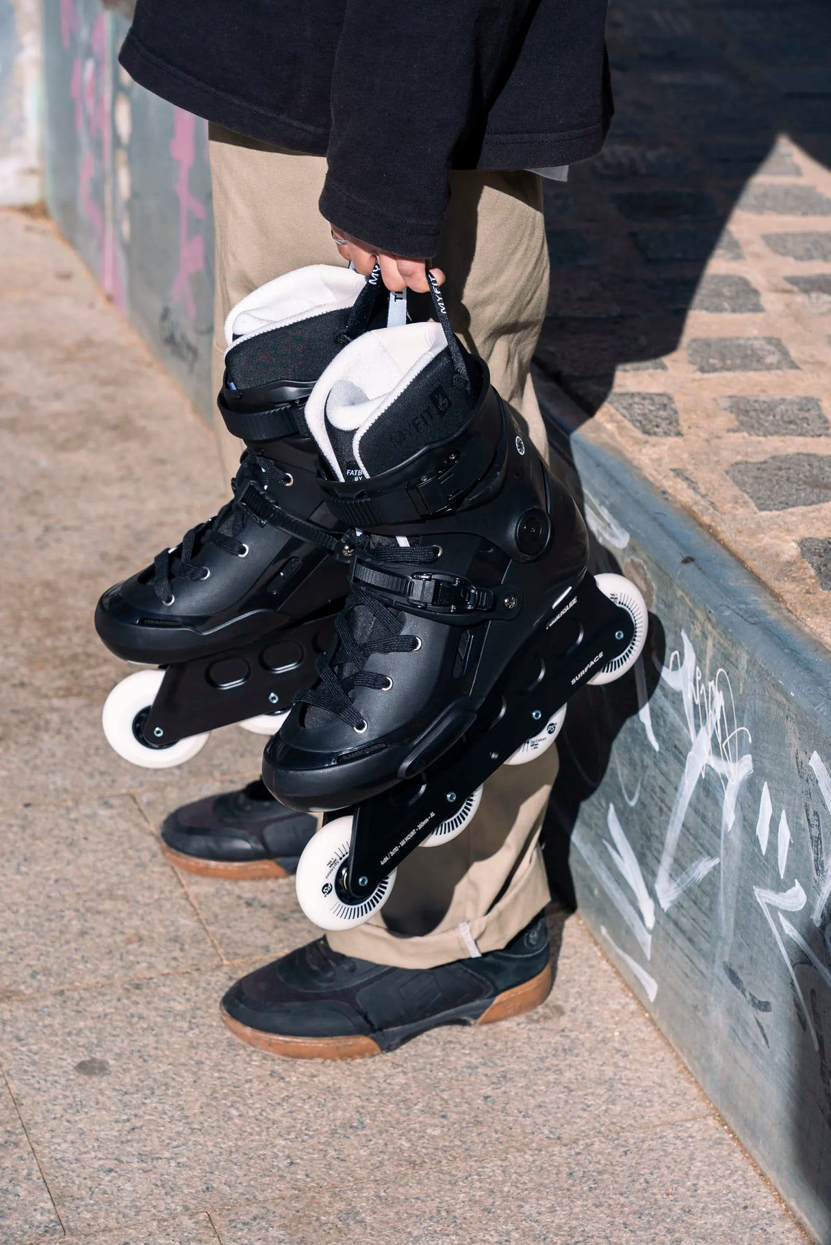 SKA908438 POWERSLIDE Storm Black 80 | 80mm 88A SHR ABEC 9 | Schwarz | 165mm Dual Point Mounting | Urban Inlineskates | Freestyle & Fitness Inlineskates| Urban Inlineskates Urban Inlineskate Freestyle Skates Fitness Inlineskates Inlineskates Sport Inline Skates Rollerblades Urban Inline Skating Urban Inline Skating Freeskates Trainng Skates Strecken Skates Trinity Skates Einsteiger Beginner Inlineskates Inliner Fitness Inliner City Skates Fitness Inliner Sport Skates Sport Inliner Rollerblades Rollerblading