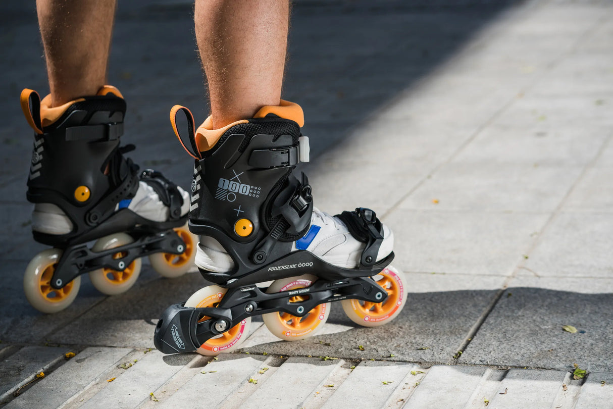 SKA909041 Powerslide Doop Yellow Sunrise Step-In Inlineskates Inliner Skateschule und Skateshop Weil am Rhein SkaMiDan