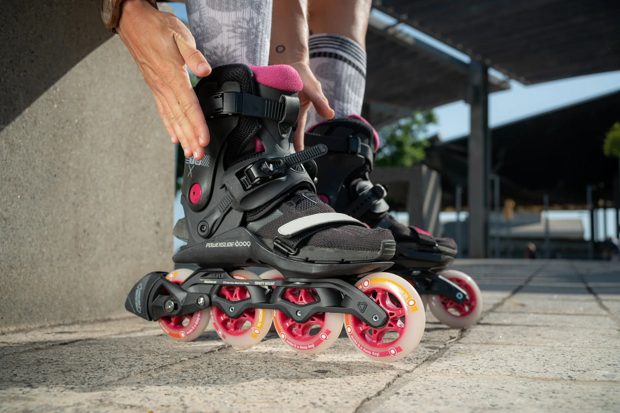 SKA909042 Powerslide Doop Purple Dusk 90 Inliner Skateschule und Skateshop Weil am Rhein SkaMiDan