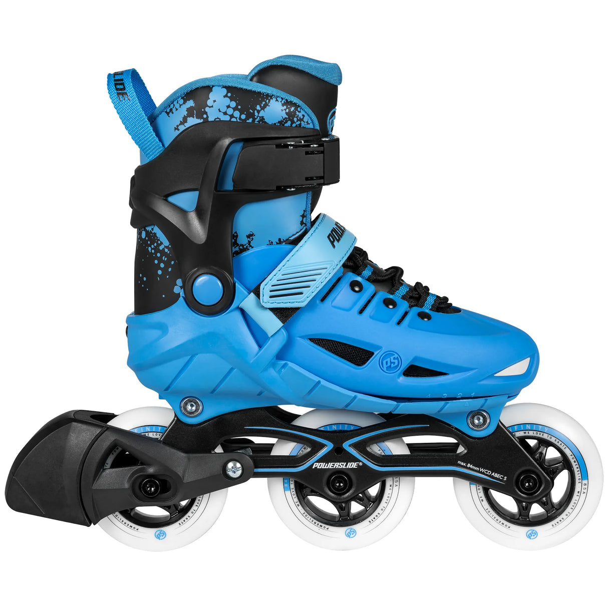 Verleih | POWERSLIDE Phuzion Universe Kids Blue | Kinder Urban Inlineskates