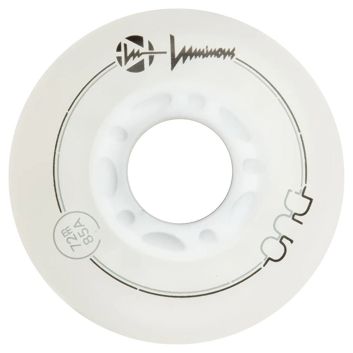 LUWL-LU7285-DUO-WH-WH/WhiteWhite Luminous LED Wheels Duo 72mm 85A – verschiedene Farben | Luminous LED Rollen für Inlineskates | Leuchtrollen | Fitness & Urban Inline Rollen Inline Skating Rollerblading Inlineskaterollen Skating Wheels for Rollerblader Rollen für Inlineskater Lörrach Freiburg Basel Inliner Richtige Größe right Size for Rollerblades Langhaltende Inlineskaterollen Longlasting Wheels for Rollerblading Skateschule und Skateshop Weil am Rhein SkaMiDan Deutschland Germany