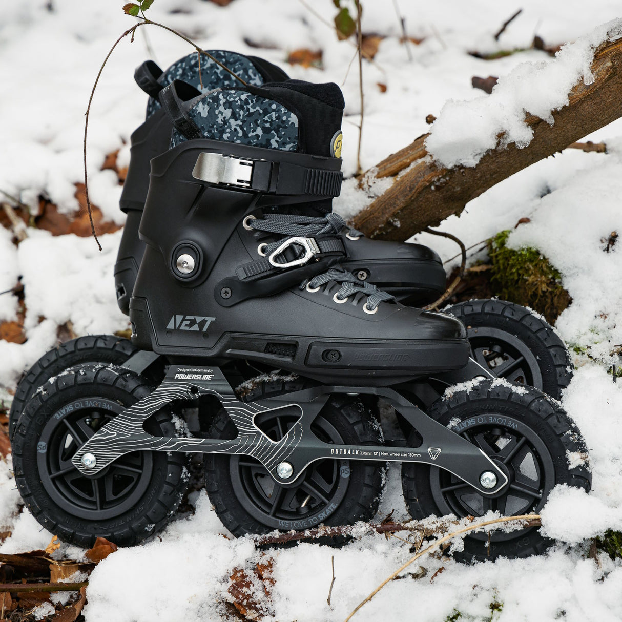 SKA908337 POWERSLIDE Next Outback 150 XXI SUV | Trinity X | Offroad Inlineskates Trinity X Offroad Inline Skating Off-road inline skates offroad inliner SUV skates SUV Rollerblades SUV Inlnineskates SUV Air Wheels Air Rims Air Tire Off-Road Skating SUV Skating Off road inline skating off road blading Urban Inlineskate Fitness Inlineskates Inlineskates Sport Inline Skates Rollerblades Urban Inline Skating Urban Inline Skating Freeskates Trainng Skates Strecken Skates Trinity Skates Einsteiger Beginner Inline