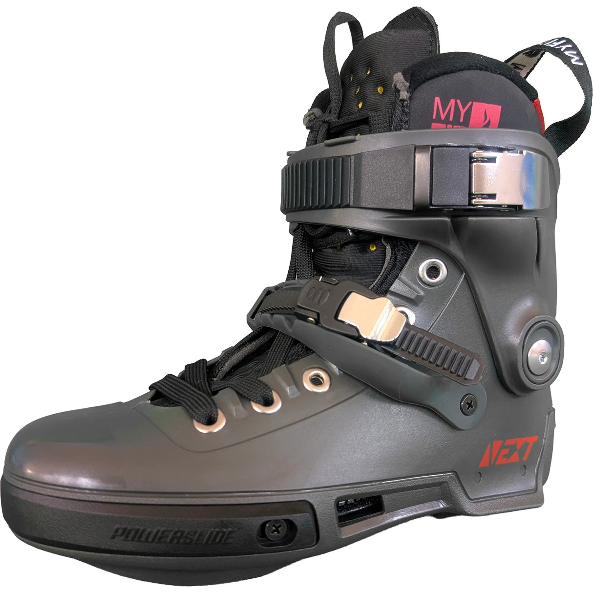 POWERSLIDE Next Charcoal | Boots Only | MyFit Reaction dual fit liner | Trinity | Freestyle & Urban Inlineskates Freestyle Inlineskates inline trick skaten Urban Inlineskates Freestyle Inlineskates Free Skates Slalom Skates Freestyle Inlineskates Freestyle Rollerblades Slalom Blades Urban Inlineskates Freeskates Fitness Inlineskates Inlineskates Sport Inline Skates Rollerblades Urban Inline Skating Urban Inline Skating Freeskates Trainng Skates Strecken Skates Trinity Skates Einsteiger Beginner Inlineskates