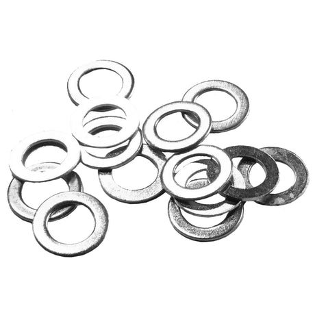 SKA810784 CHAYA Flat Washer 8mm | Unterlegscheiben für Rollschuhe | Silver | 8-Pack | Typ 608 Derby Rollschuhe | Indoor Skatepark | Park Rollschuhe Park