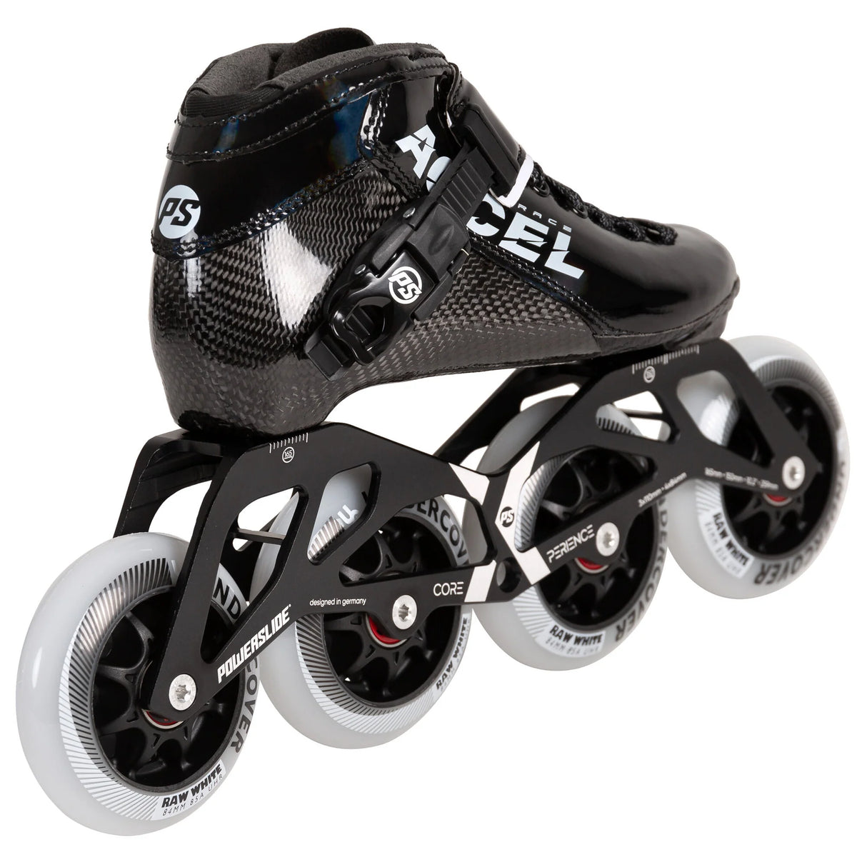 SKA904636 POWERSLIDE Accel Race Black Kids | 165mm Dual Point Mounting | Größenverstellbar | Speed Inlineskates für Kinder | Inline Speed Skating | Inlineskates Trinity X Freestyle Inlineskates Inlineskates Weiß Lila Freestyle Inline Skating Slalom Skating Slalom Schiene Best Freestyle Skate Slalom Skate Powerslide Hardcore Evo Pro 90 2021 Slalom Frame Freestyle Frame Schienen Frames Speed Inline Skating Urban Inlineskates Trinity Trinity X Powerslide Trinity Schienen Trinity Frames Urban Inline Skating Urb