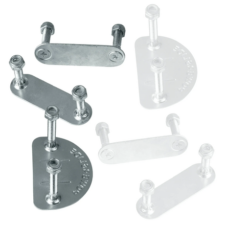 SKA810714 CHAYA Standard Plate Mounting Set Shari | Qualitätsstahl | Passend für Chaya Shari Plates Shari Roller Skates Skatepark Rollschuhe Chaya Quad Skates Aggressive Quad Skates Rollschuhe Stunt Rollschuhe Rollkunstlauf Rollschuhe Rollerskates Schwarze Rollschuhe Lifestyle Rollschuhe Roller Skating Quad Skating Skateschule und Skateshop Weil am Rhein SkaMiDan Lörrach Freiburg Basel Deutschland Germany