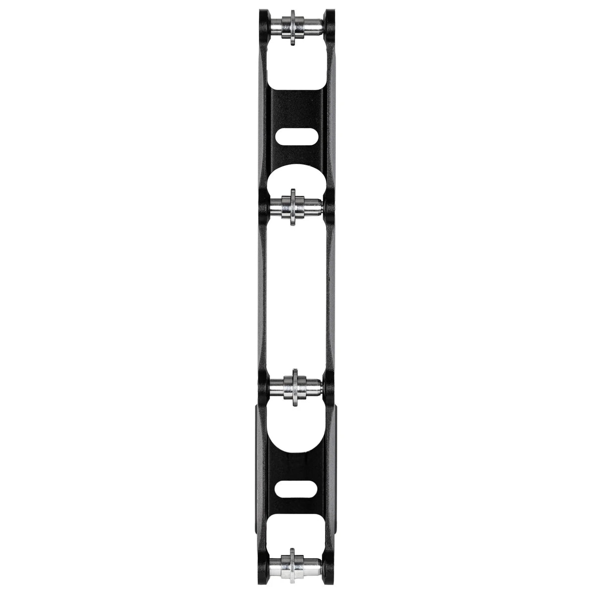 POWERSLIDE Nova Frame 4×80 | 243mm | Schwarz | 165mm Dual Point Mounting | Urban Inline Skating