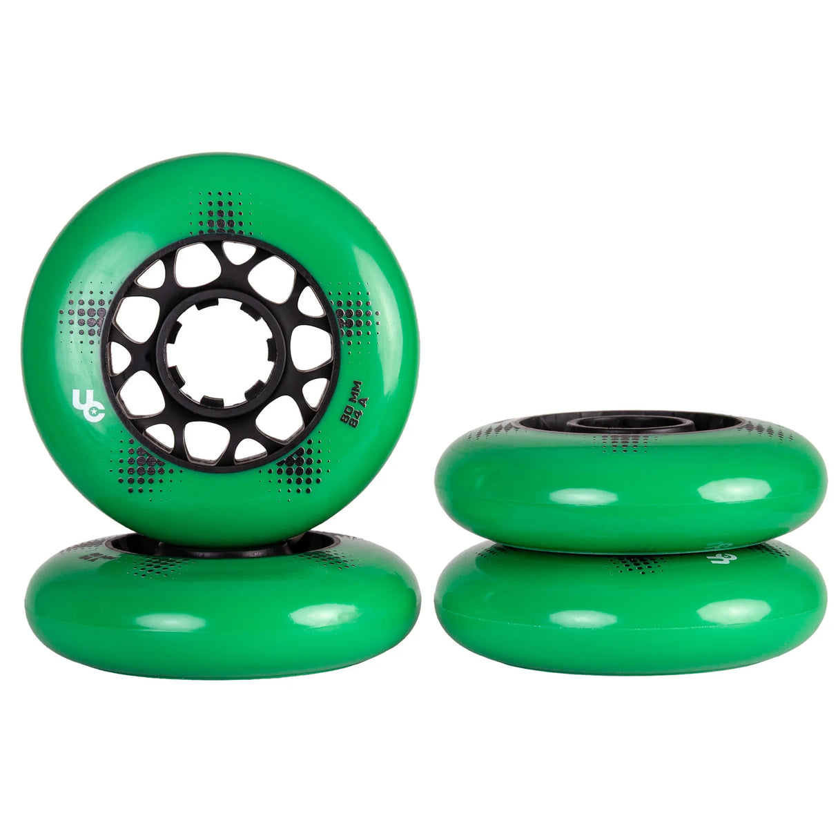 UNDERCOVER Team Pro 80mm 88A Wheels – Various Colors | Made in Germany | Performance Fitness & Urban Inline Wheels