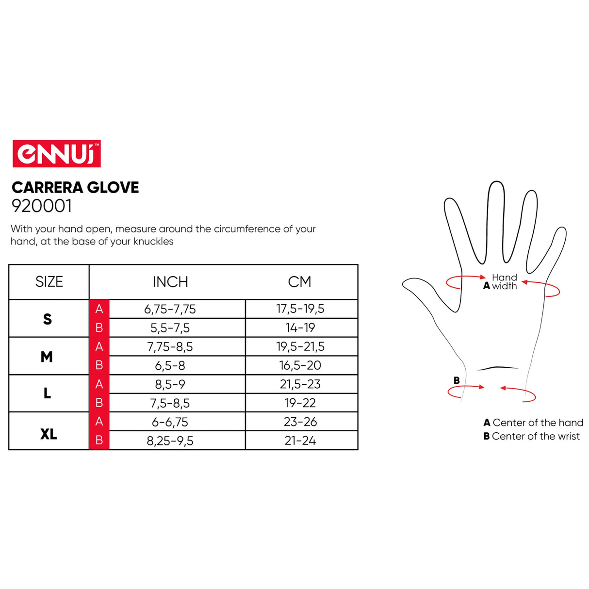 SKA920001 ENNUI Carrera Glove Handschoner SkaMiDan Skateshop Weil am Rhein