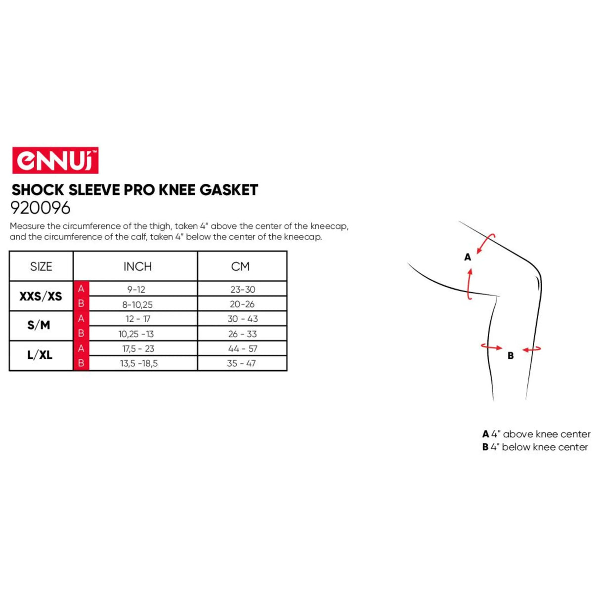 SKA920096 ENNUI Shock Sleeve Pro Knee Gasket SkaMiDan Skateshop Weil am Rhein