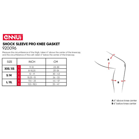 SKA920096 ENNUI Shock Sleeve Pro Knee Gasket SkaMiDan Skateshop Weil am Rhein