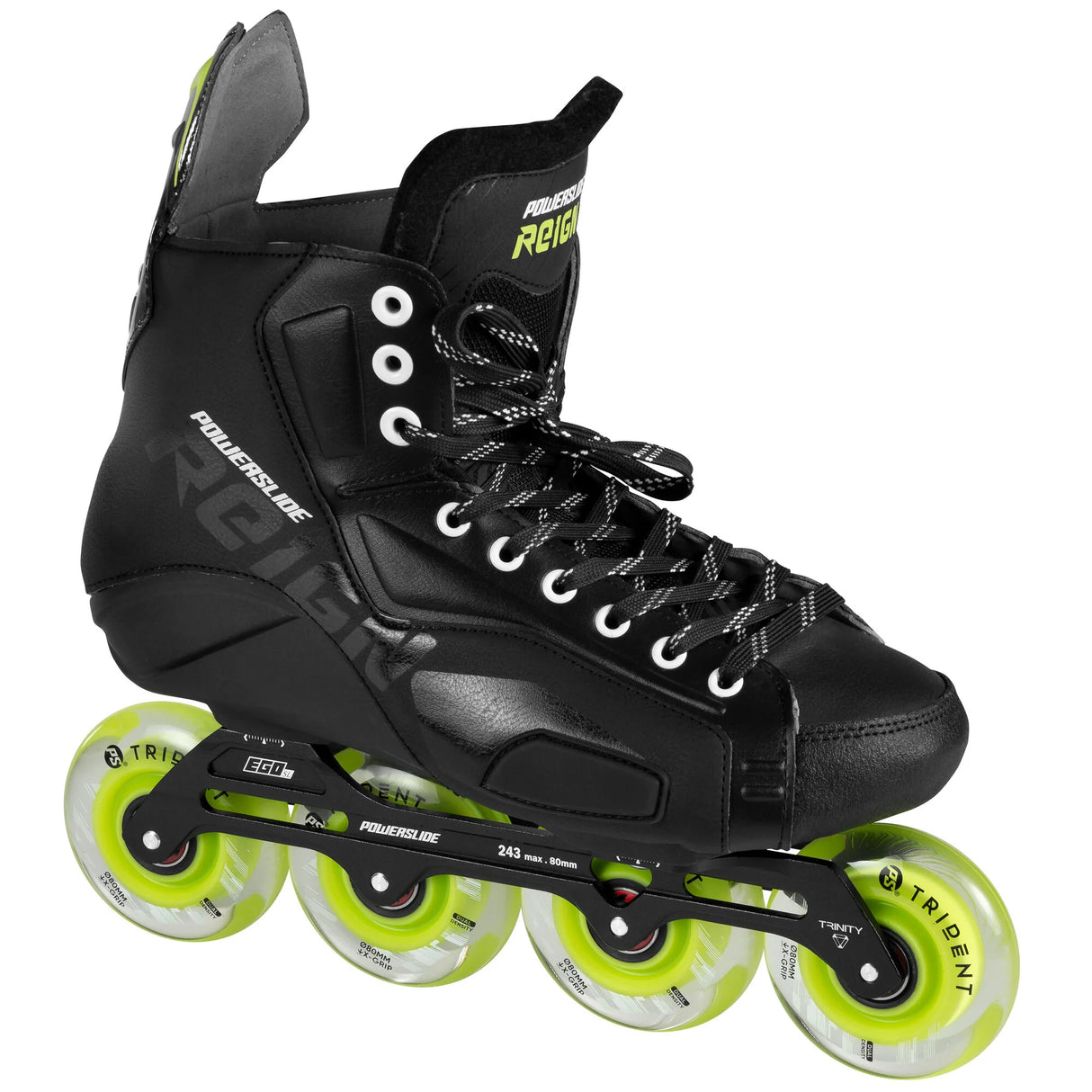 SKA120024 POWERSLIDE REIGN Triton 80 Hockey Inline Skates | Trinity X | Hockey Skates | Schwarz | Hartschalen Schlittschuhe Freestyle Schlittschuhe Erwachsene Eiskunstlauf Klassisch Schlittschuhe Schlittschuhe für Kinder Kinder Erwachsene Größenverstellbar Größenverstellbare Schlittschuhe Größenverstellbare Schlittschuhe für Kinder Schlittschuhkufen Kufen für Inlineskates Schlittschuhkufen für Skates Rollerblades rollerblading convertible ice blades transformer ice blades inline skating inlineksates inline