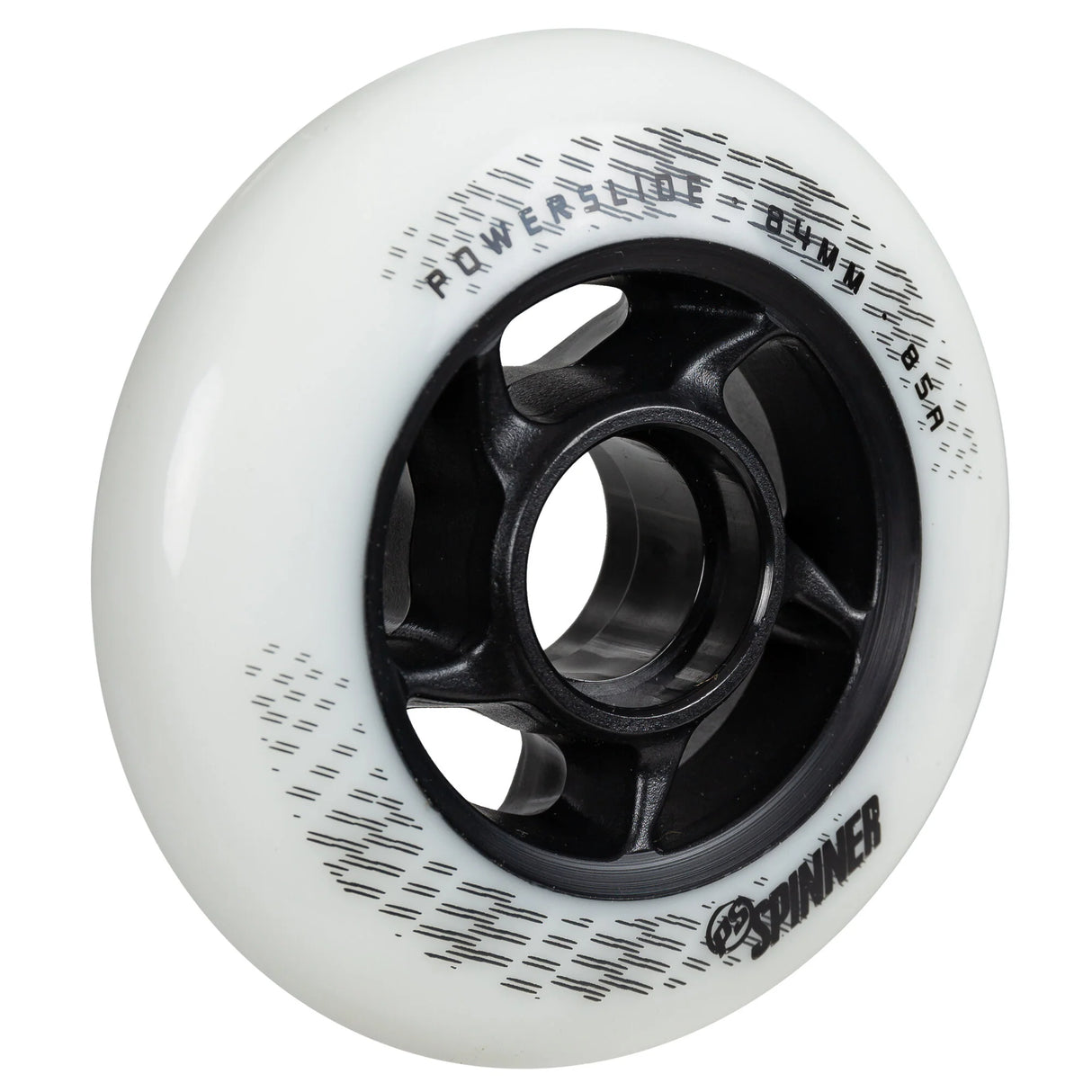 SKA905324 POWERSLIDE Spinner Wheels 84mm 85A White Inliner Rollen Inlineskates Reifen Inliner Skateschule und Skateshop Weil am Rhein SkaMiDan