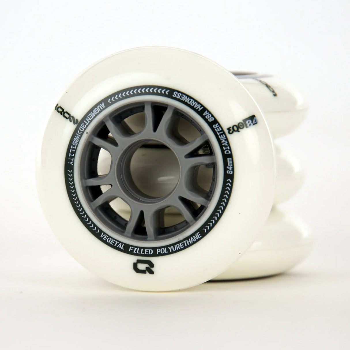 IQON EQO 90 Wheels PopCorn Compound | 90mm 88A | Urban inline wheels