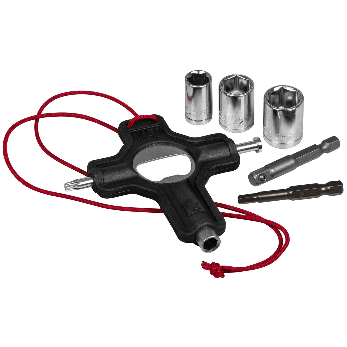 SKA310038 WICKED Cross Tool Rollschuhe & Skateboards | 13, 14 & 15mm Nuts | T-25 Torx | Bottle Opener Roller Skates Boards Quad Skates Werkzeug für Schlüssel Inbus Kugellagernase Nase Hebel Flaschenöffner Nose Bottle Opener Roller Skating Skateboarding Skatewerkzeug Skatettool Aggressive Inlineskates Aggressive Skates Stunt Skates Park Skates Aggro Trick Skating Skatepark Inline Skating Rollerblading Freizeitskates Freizeit Skating Inlinerfahren Inliner laufen Skating Rollerblades Inline Skateschule und Ska