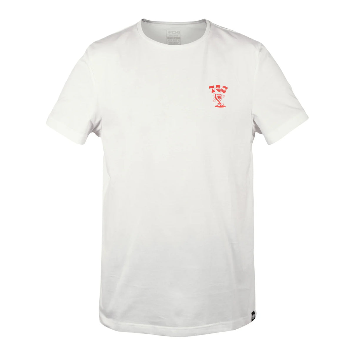 SKA00084180089900020214 TSG T-Shirt Icon Dude | Snow White | 100% Baumwolle Skate Wear | Street Wear T-Shirts Hoodies Shorts Pants Lockere Kleidung für Skater und Alltag Hochwertige Skate Kleidung Baumwolle Merch Skater Skatebrands Lässige Kleidung für Skater Lörrach Freiburg Basel Inliner Skateschule und Skateshop Weil am Rhein SkaMiDan Deutschland Germany