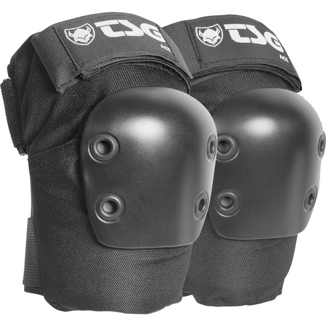 SKA07200250000010020214 TSG Elbow Pads Ace Black | Schlanke Ellenbogenschützer mit optimalem Schutz | Ellenbogenschoner Gelenkschutz Schützer Schoner Inliner Schoner Inline Schützer protectors skate Skate Schützer Inliner Schützer Schutzausrüstung Fingerschutz Handschuhe inline skating inliner inlineksaten rollerbladen rollerskaten Inlineskates Rollerblades Fitness Skates Slalom Skates rollerblades rollerblading inline skating Lörrach Freiburg Basel Inliner Skateschule und Skateshop Weil am Rhein SkaMiDan
