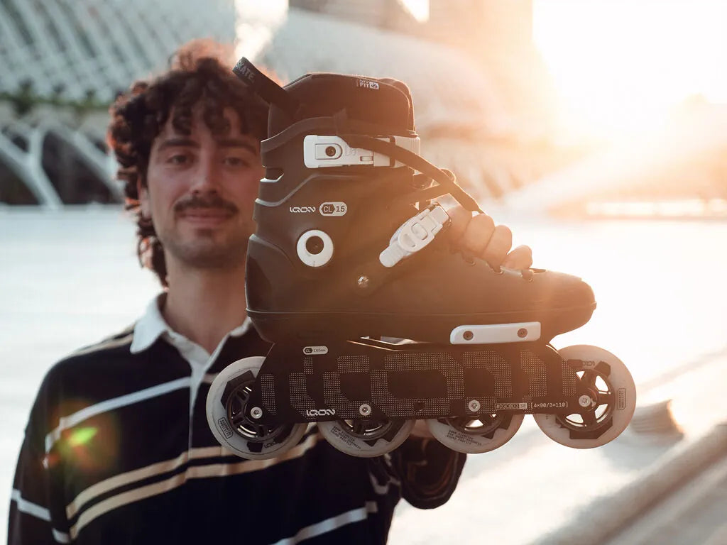 SKA10606 IQON CL 15 Black 4x90mm | Optional 3x110mm | 165mm Dual Point Mounting | Urban Inlineskates Urban Inlineskate Freestyle Skates Fitness Inlineskates Inlineskates Sport Inline Skates Rollerblades Urban Inline Skating Urban Inline Skating Freeskates Trainng Skates Strecken Skates Trinity Skates Einsteiger Beginner Inlineskates Inliner Fitness Inliner City Skates Fitness Inliner Sport Skates Sport Inliner Rollerblades Rollerblading Lörrach Freiburg Basel Inliner Skateschule und Skateshop Weil am Rhein