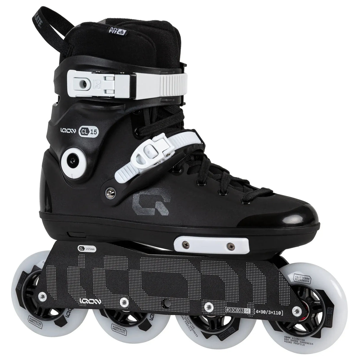 SKA10606 IQON CL 15 Black 4x90mm | Optional 3x110mm | 165mm Dual Point Mounting | Urban Inlineskates Urban Inlineskate Freestyle Skates Fitness Inlineskates Inlineskates Sport Inline Skates Rollerblades Urban Inline Skating Urban Inline Skating Freeskates Trainng Skates Strecken Skates Trinity Skates Einsteiger Beginner Inlineskates Inliner Fitness Inliner City Skates Fitness Inliner Sport Skates Sport Inliner Rollerblades Rollerblading Lörrach Freiburg Basel Inliner Skateschule und Skateshop Weil am Rhein