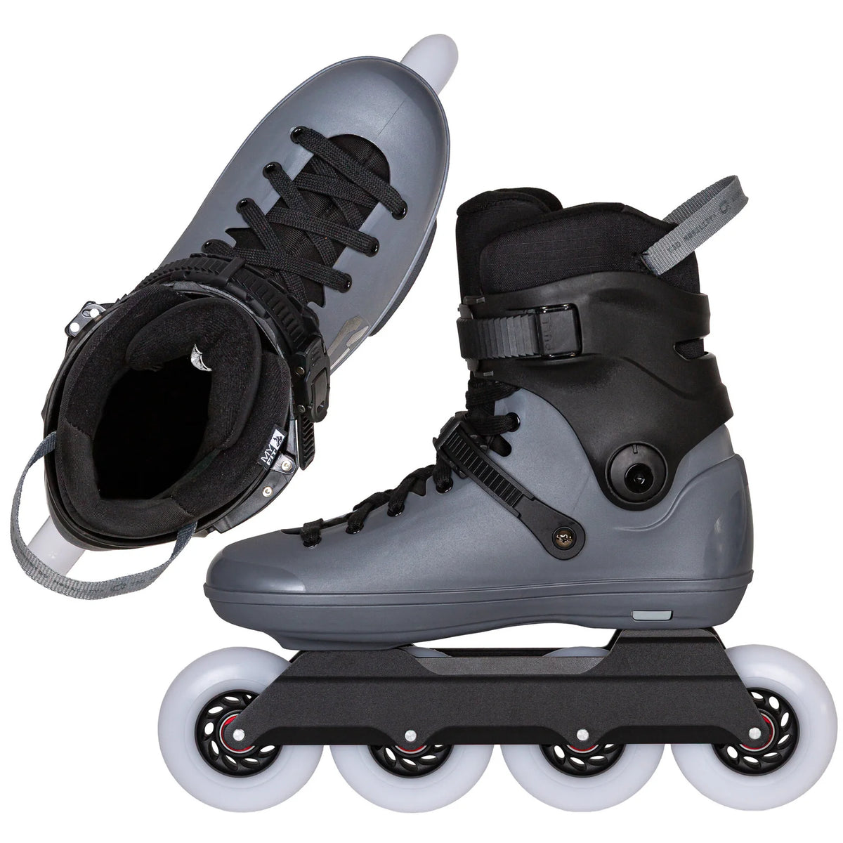 SKA10608 IQON CL 15 Silver 4x90mm – Silber | 165mm Dual Point Mounting | Freeride & Urban Inlineskatess freeskates free skate freeride city skates inliner rollerblades hardboot hardshell hartschalen skate skamidan weil am rhein deutschland lörrach freiburg basel skamidan skateshop