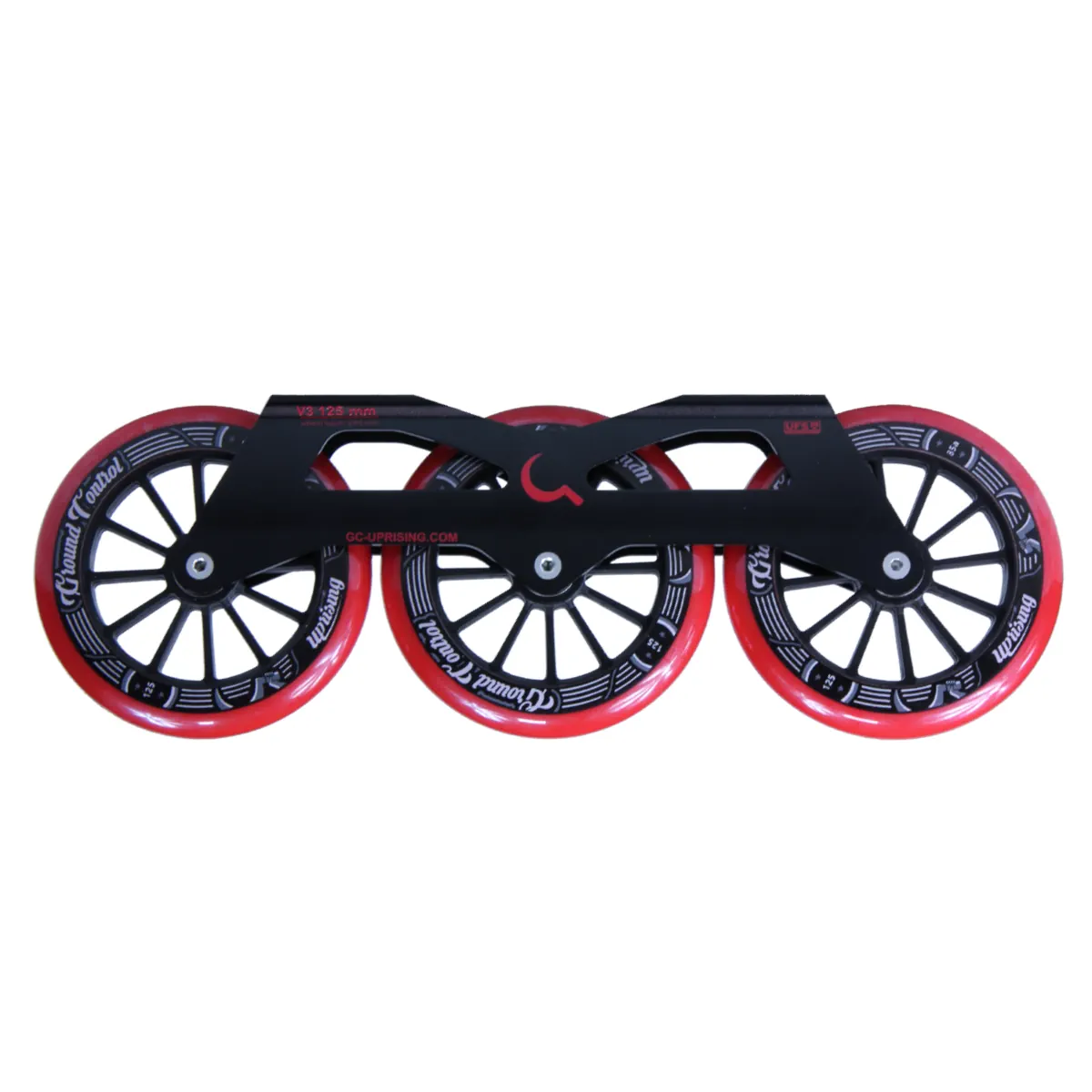 SKA12380/Red/Complete/255 Ground Control GC TriSkate V3 125mm 85A Frames – Red | 3x 125mm Komplettpaket | UFS Mounting | Urban Inline Rahmen | Fitness & Urban Inline Skating Inline Skating | Urban Inline Skating Frames Rahmen für inline Skates Frames for inline Skating Urban Inline Skating Frames Inliner Rahmen für das urbane Gelände Lörrach Freiburg Basel Inliner Skateschule und Skateshop Weil am Rhein SkaMiDan Deutschland Germany
