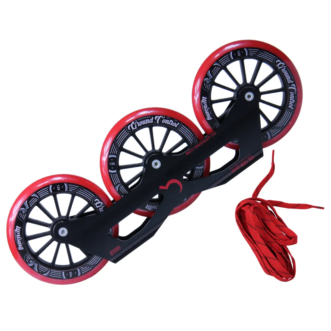 SKA12380/Red/Complete/255 Ground Control GC TriSkate V3 125mm 85A Frames – Red | 3x 125mm Komplettpaket | UFS Mounting | Urban Inline Rahmen | Fitness & Urban Inline Skating Inline Skating | Urban Inline Skating Frames Rahmen für inline Skates Frames for inline Skating Urban Inline Skating Frames Inliner Rahmen für das urbane Gelände Lörrach Freiburg Basel Inliner Skateschule und Skateshop Weil am Rhein SkaMiDan Deutschland Germany