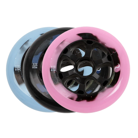 SKA12746/black/6-Pack Ground Control GC UR Moon Wheels 110mm 85A | In veschiedenen Farben erhältlich | Fitness & Urban Inline Rollen | Fitness & Urban Inline Skating Inline Skating | Urban Inline Skating Frames Rahmen für inline Skates Frames for inline Skating Urban Inline Skating Frames Inliner Rahmen für das urbane Gelände Lörrach Freiburg Basel Inliner Skateschule und Skateshop Weil am Rhein SkaMiDan Deutschland Germany