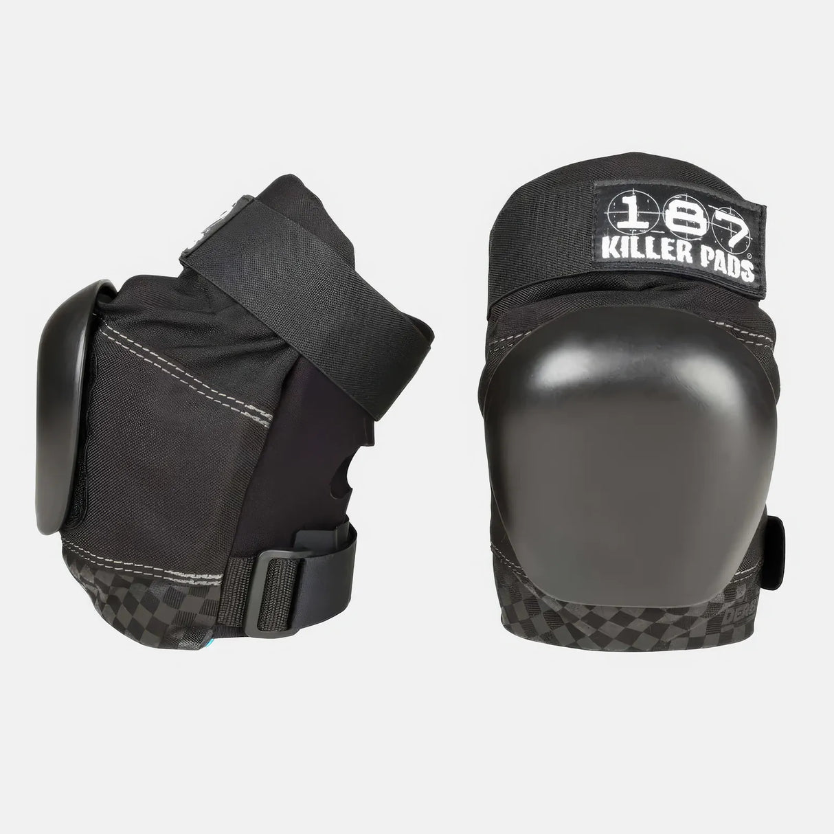 SKA187-PKN-0201/M 187 KILLER PADS Derby Knee Black – Knieschützer | Pro Knieschoner Für das Fitness Inline Skating | Fitness Skating Protektors | Schoner für Inline Skater | Protektion for Inline Skater | Knee Pads | Knieschützer | Knieschoner | Elbow Pads | Ellenbogen Protektoren | Lörrach Freiburg Basel Inliner Skateschule und Skateshop Weil am Rhein SkaMiDan Deutschland Germany