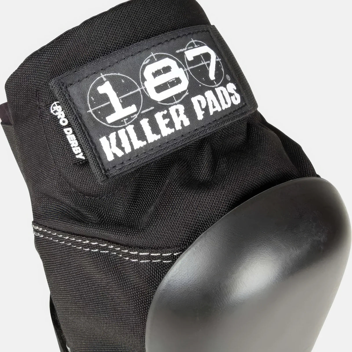 SKA187-PKN-0201/M 187 KILLER PADS Derby Knee Black – Knieschützer | Pro Knieschoner Für das Fitness Inline Skating | Fitness Skating Protektors | Schoner für Inline Skater | Protektion for Inline Skater | Knee Pads | Knieschützer | Knieschoner | Elbow Pads | Ellenbogen Protektoren | Lörrach Freiburg Basel Inliner Skateschule und Skateshop Weil am Rhein SkaMiDan Deutschland Germany