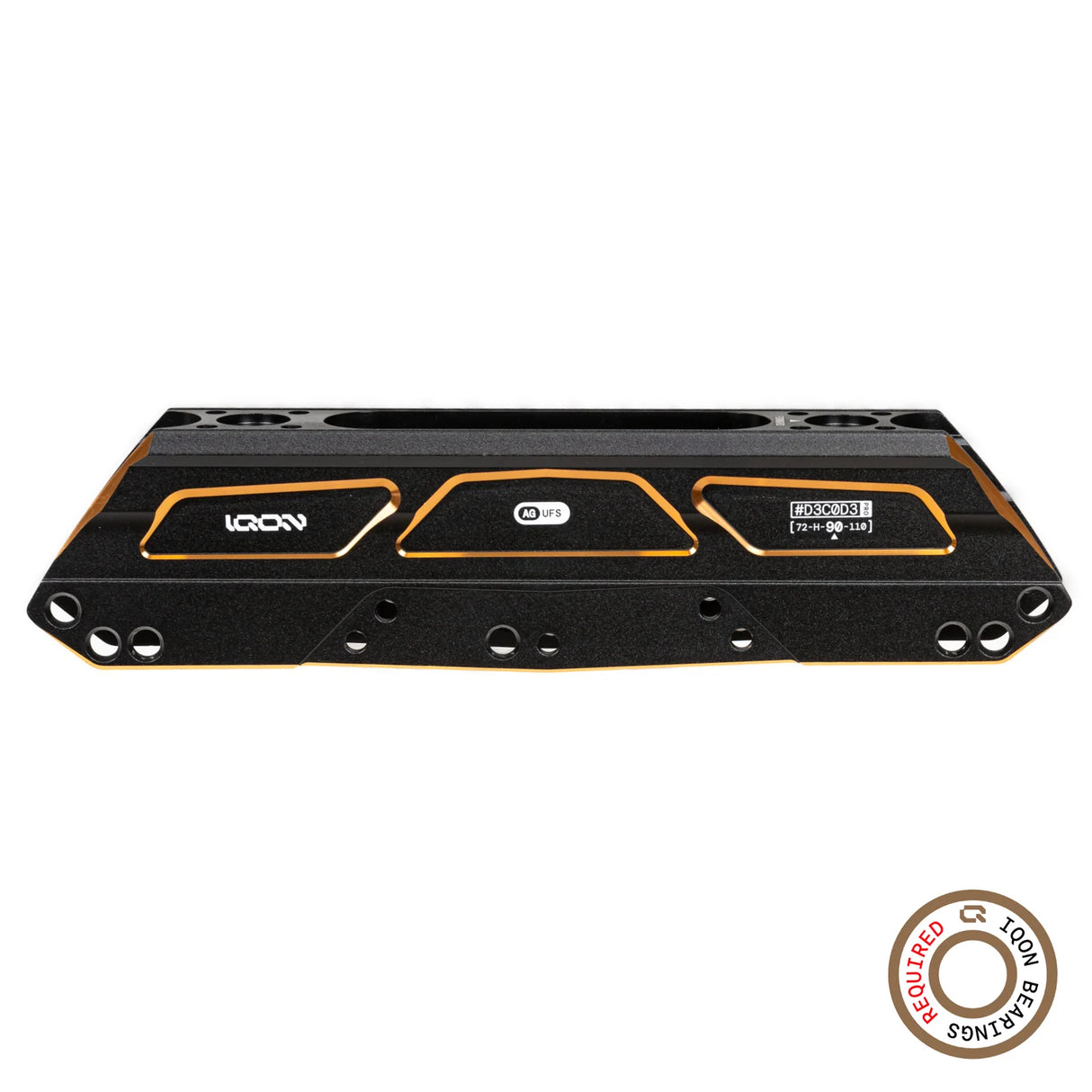 SKA20113 IQON AG Decode Pro 90 Dark Combo | Black | UFS Mounting | Urban & Wizard Skating | Aggressive Inline Skating | Urban Inline Skating Frames Rahmen für inline Skates Frames for inline Skating Urban Inline Skating Frames Inliner Rahmen für das urbane Gelände Lörrach Freiburg Basel Inliner Skateschule und Skateshop Weil am Rhein SkaMiDan Deutschland Germany