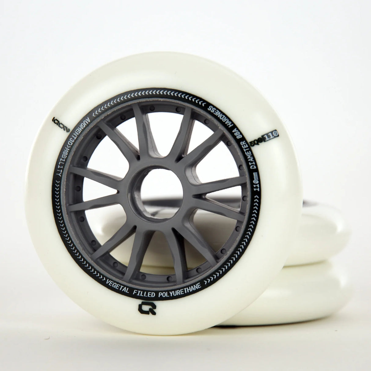 SKA30110/4-Pack IQON EQO 110 Wheels PopCorn Compound | 110mm 88A | Aggressive & Urban Inline Rollen | Inline Skating Rollen Inline Skating Wheels Rollerblading Wheels Inline Skating Rollerblading Inlineskaterollen Skating Wheels for Rollerblader Rollen für Inlineskater Lörrach Freiburg Basel Inliner Richtige Größe right Size for Rollerblades Langhaltende Inlineskaterollen Longlasting Wheels for Rollerblading Skateschule und Skateshop Weil am Rhein SkaMiDan Deutschland Germany