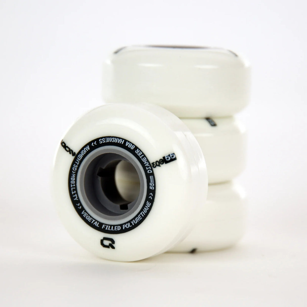 SKA30155/4-Pack IQON EQO 55 Wheels PopCorn Compound | 58mm 88A | Aggressive Inline Rollen | Inline Skating Rollen Inline Skating Wheels Rollerblading Wheels Inline Skating Rollerblading Inlineskaterollen Skating Wheels for Rollerblader Rollen für Inlineskater Lörrach Freiburg Basel Inliner Richtige Größe right Size for Rollerblades Langhaltende Inlineskaterollen Longlasting Wheels for Rollerblading Skateschule und Skateshop Weil am Rhein SkaMiDan Deutschland Germany