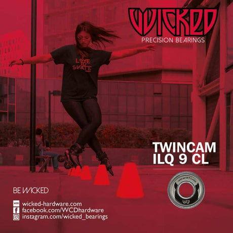 SKA310017 SKA310018 SKA310004 SKA310019 WCD Wicked Twincam ILQ 9 Kugellager Typ 608 + Tool Box SkaMiDan