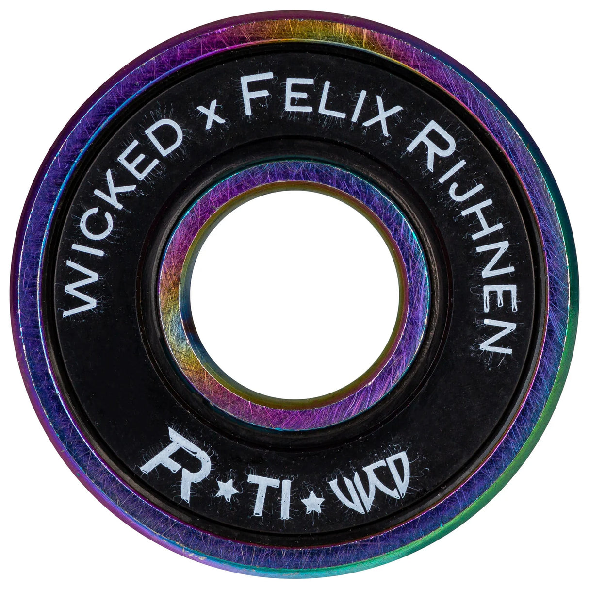 SKA310109 WICKED Felix Rijhnen II 8 Balls Kugellager | Keramikkugellager mit TiN-Beschichtung | Typ 608 Chromstahlkugellager mit TiN-Beschichtung Typ 608 Skate Kugellager Inliner Kugellager Kugellager für Inlineskates Top Kugellager Beste Kugellager Titan Titanium TiN Keramik Ceramic Wicked Kugellager Koyo Kugellager Kugellager für Rollschuhe Schnelle Inline Skating Kugellager Speed Kugellager Aggressive Inline Skating Rollerblading Blading Inline Skating Inliner Skateschule und Skateshop Weil am Rhein SkaM