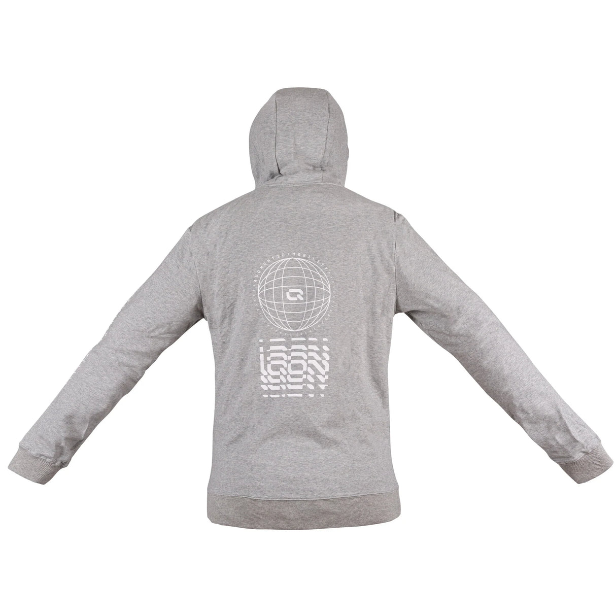 SKA50105 IQON Explore Zip Hooded World | Grey | Unisex | Clothing | Bekleidung Inliner Sport Skates Sport Inliner Rollerblades Rollerblading Lörrach Freiburg Basel Inliner Skateschule und Skateshop Weil am Rhein SkaMiDan Deutschland Germany