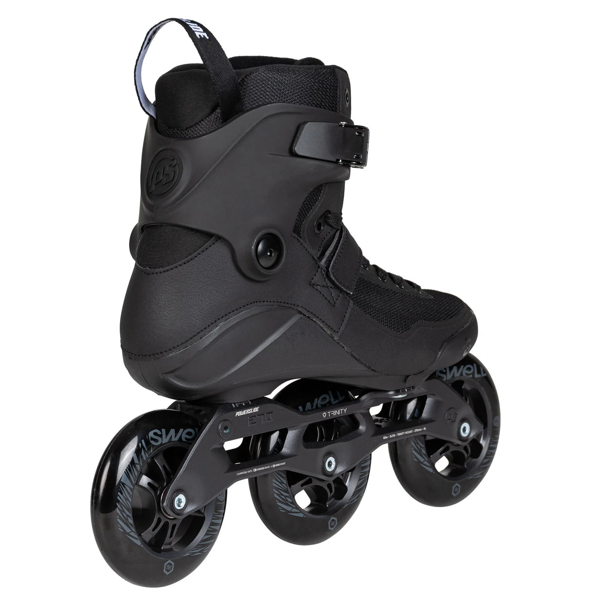 SKA510038 POWERSLIDE Swell 110 Triple Black | Trinity Mounting | Performance Fitness Inlineskates Freeskates Trainng Skates Strecken Skates Trinity Skates Einsteiger Beginner Inlineskates Inliner Fitness Inliner City Skates Fitness Inliner Sport Skates Sport Inliner Rollerblades Rollerblading Lörrach Freiburg Basel Inliner Skateschule und Skateshop Weil am Rhein SkaMiDan Deutschland Germany