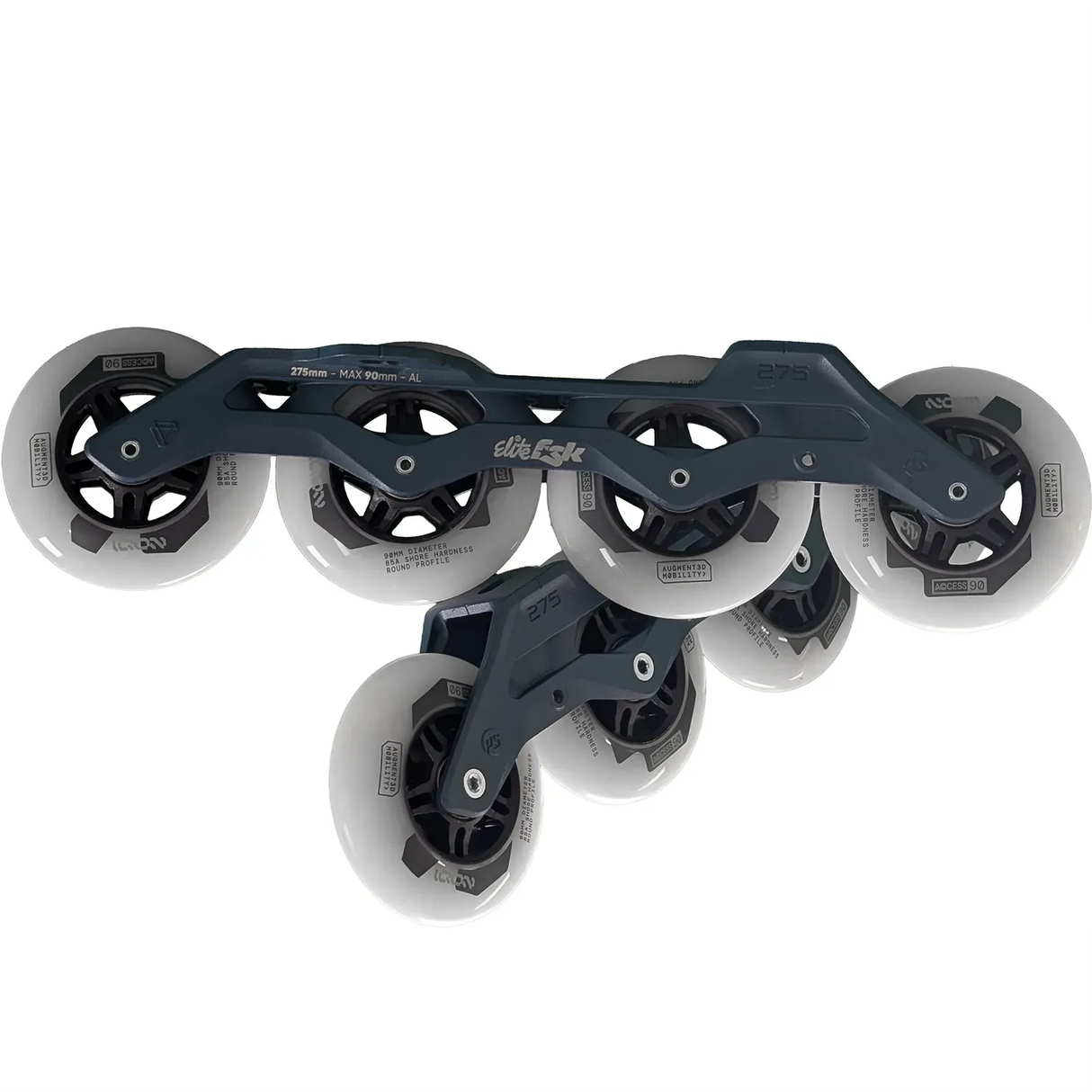 SKA520062/Blue/RTR POWERSLIDE Trinity Elite Casted AL RTR – Blau 4× 90 mm 275mm – Wicked ABEC 9 | Trinity Mounting | Fitness & Urban Inline Skating | Urban Inline Skating Frames Rahmen für inline Skates Frames for inline Skating Urban Inline Skating Frames Inliner Rahmen für das urbane Gelände Lörrach Freiburg Basel Inliner Skateschule und Skateshop Weil am Rhein SkaMiDan Deutschland Germany