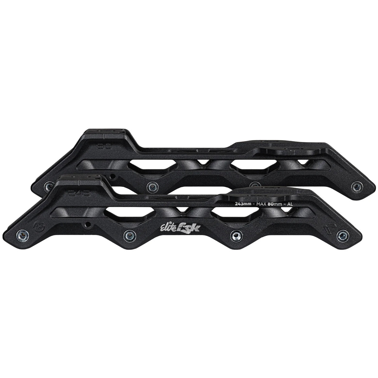 SKA520086 POWERSLIDE Elite FSK Cast Aluminum Frame 243mm 4x80 – Black | Trinity Mounting | Fitness, Urban & Freestyle Inline Skating Urban Inline Frames Urban Inline Rahmen Urban Inline Frame Urban Inline Rahmen Freestyle Freeride Schiene Inline Urban Skating SKA520087 Lörrach Freiburg Basel Inliner Skateschule und Skateshop Weil am Rhein SkaMiDan Deutschland Germany