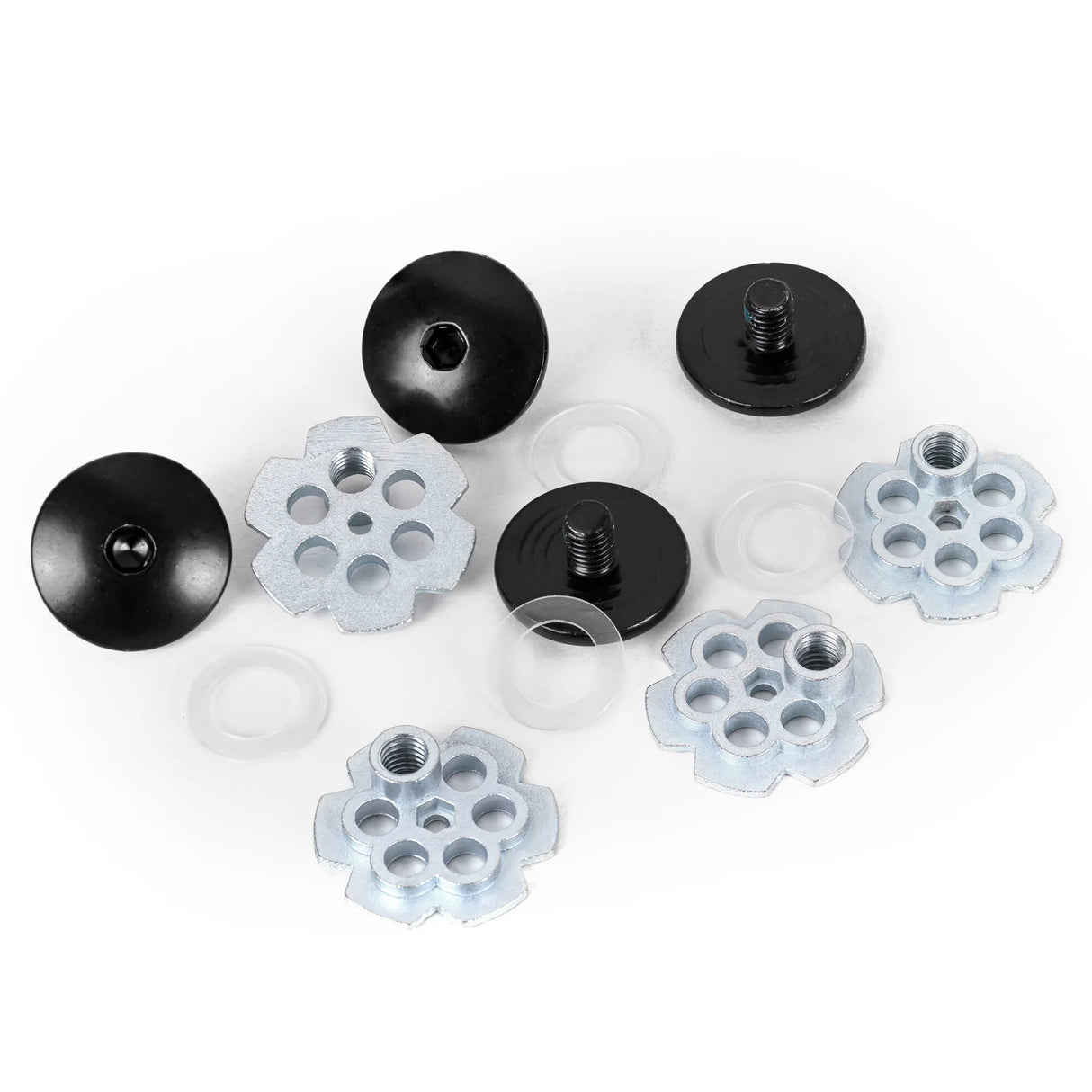 SKA60121 IQON Cuff Parts Set for ACT, black | IQON ACT Cuff Screws | Black | 4-Pack | Schaftschrauben | Aggressive Inline Skating | Urban Inline Skating Frames Rahmen für inline Skates Frames for inline Skating Urban Inline Skating Frames Inliner Rahmen für das urbane Gelände Lörrach Freiburg Basel Inliner Skateschule und Skateshop Weil am Rhein SkaMiDan Deutschland Germany