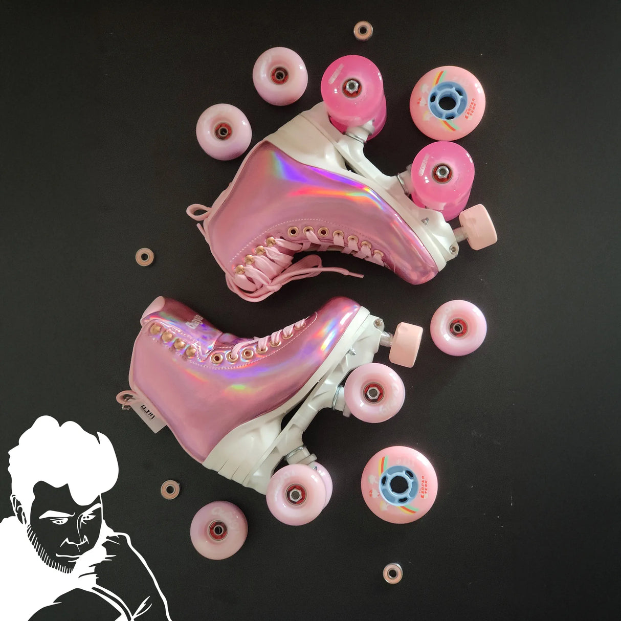 SKA810737 CHAYA Melrose Elite Space Holographic Rollschuhe Roller Skates Rollschuhe Lifestyle & Dance Rollschuhe Roller Skating Rollen Wheels Quad Rollen Quad Wheels Outdoor Indoor Dance Jam Park Rollen Lifestyle Roller Skates Rollschuhe Park Tanz Rollschuhe Barbie Park Quad Skates Roller Skates Lifestyle Rollschuhe Skatepark Rollschuhe Chaya Quad Skates Aggressive Quad Skates Rollschuhe Stunt Rollschuhe Rollkunstlauf Rollschuhe Rollerskates Schwarze Rollschuhe Lifestyle Rollschuhe Roller Skating Quad Skati