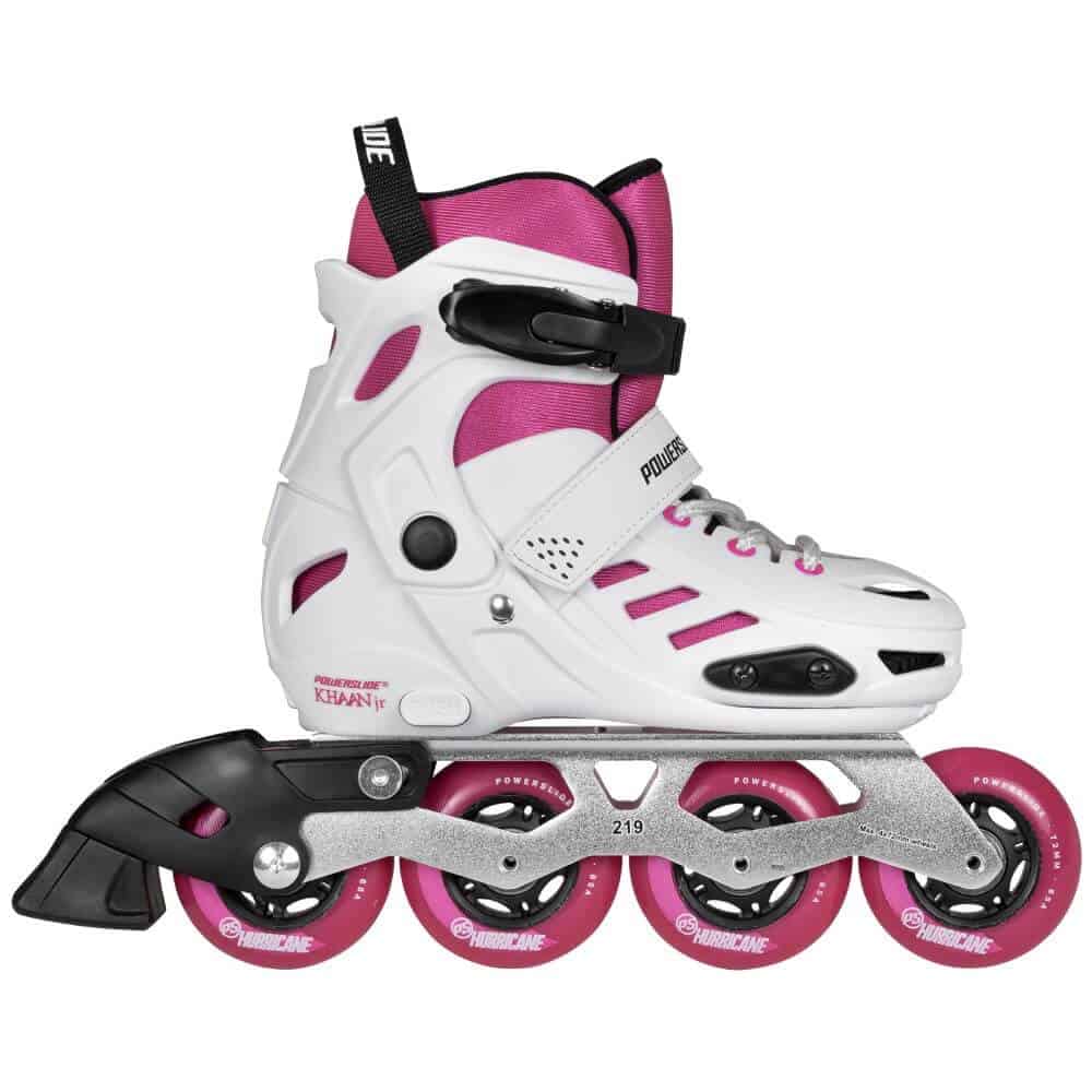 POWERSLIDE One Khaan Junior SQD Pink | Kids Inline Skates | Size adjustable